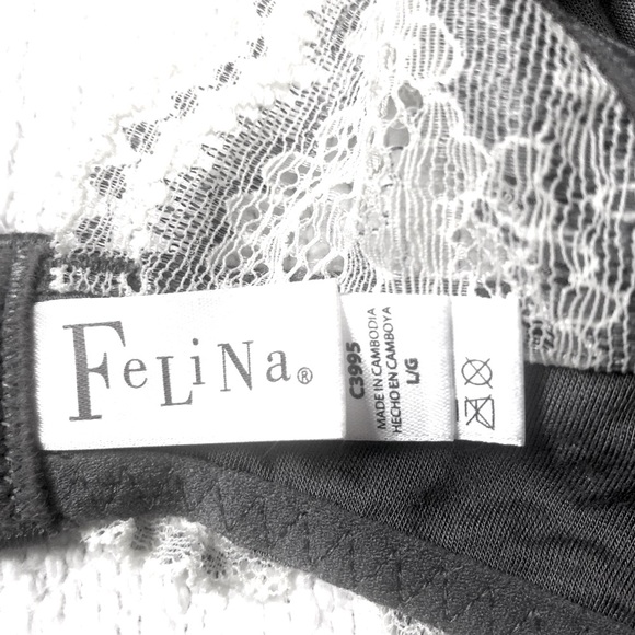 Felina lace bralette size L - Picture 3 of 10